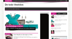 Desktop Screenshot of detodovestidos.com